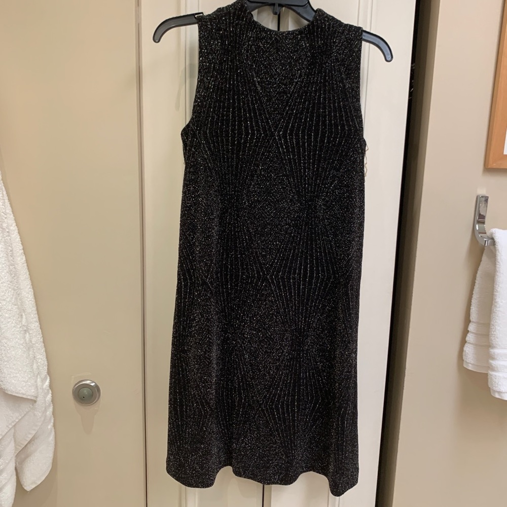 Black sparkly dress!